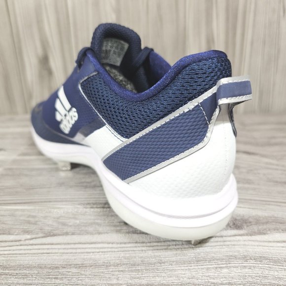 Adidas Icon 7 Low Top Metal Baseball Cleats-Navy/White-S23853-Men\'s Size 13 NEW main image 8